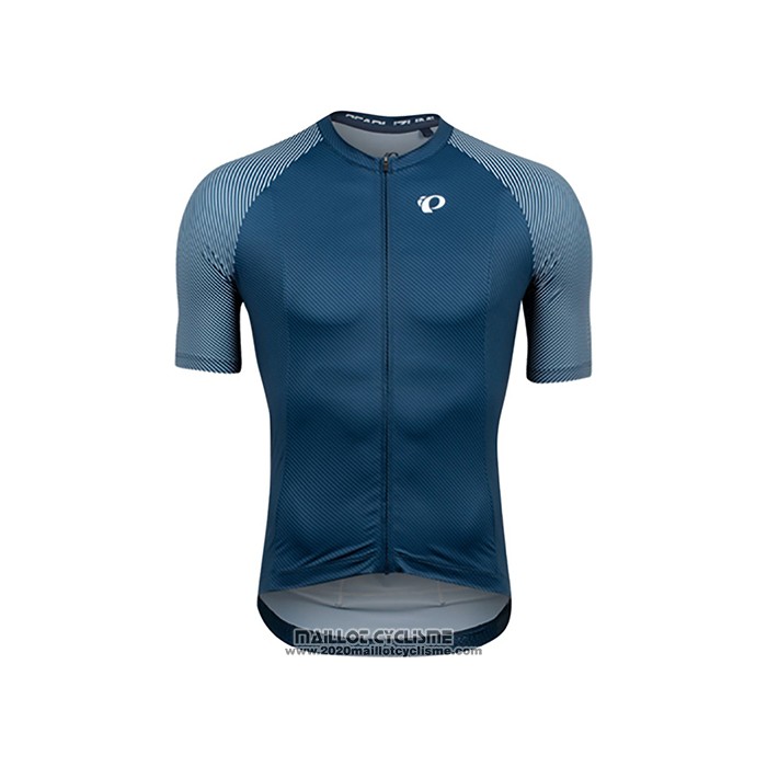 2021 Maillot Cyclisme Pearl Izumi Fonce Bleu Manches Courtes et Cuissard